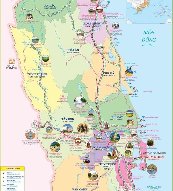 Bản đồ Bình Định