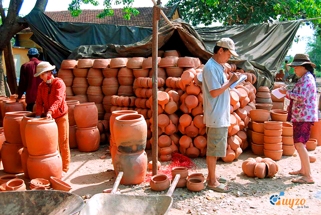 Ghé thăm làng gốm Vân Sơn Bình Định 